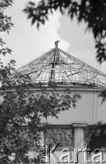 6.08.1975, Warszawa, Polska.
Szkielet kopuły na gmachu Sejmu.
Fot. Jarosław Tarań, zbiory Ośrodka KARTA [75-169]
 
