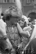 8.07.1976, Warszawa, Polska.
Zdjęcia do filmu telewizyjnego Jerzego Sztwiertni 