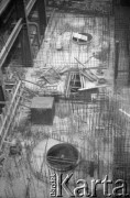 25.06.1976, powiat Żywiec, Polska
Elektrownia szczytowo-pompowa Porąbka-Żar w budowie.
Fot. Jarosław Tarań, zbiory Ośrodka KARTA [76-183]

