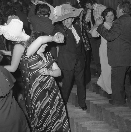 14.02.1976, Warszawa, Polska.
Bal karnawałowy w klubie 