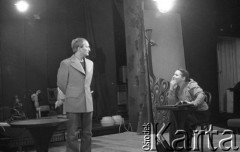 2.02.1977, Warszawa, Polska.
Teatr Powszechny, mała scena, przedstawienie 