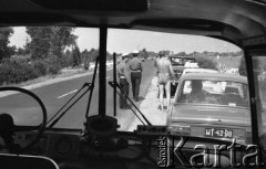 24.07.1977, Warszawa, Polska.
Akcja Milicji Obywatelskiej i ORMO 