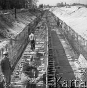 3.06.1977, Warszawa, Polska. Praga, Polska
Budowa oczyszczalni ścieków dla Pragi.
Fot. Jarosław Tarań, zbiory Ośrodka KARTA [77-157]