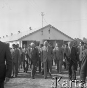 29.08.1977, Baniocha k/Góry Kalwarii, Polska
Edward Gierek z wizytą w Rolniczej Spółdzielni Produkcyjnej.
Fot. Jarosław Tarań, zbiory Ośrodka KARTA [77-63]
