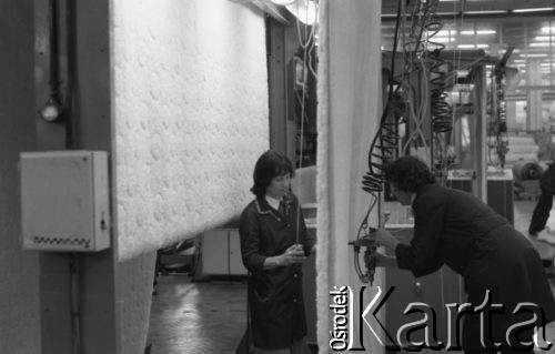 Listopad 1978, Kowary, Polska
Pracownice Fabryki Dywanów.
Fot. Jarosław Tarań, zbiory Ośrodka KARTA [78-83]