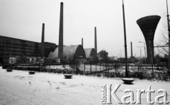 9.01.1978, Sandomierz, Polska
Huta Szkła, fragment zabudowań.
Fot. Jarosław Tarań, zbiory Ośrodka KARTA [78-55]