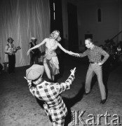 22.06.1978, Warszawa, Polska.
Zjednoczone Przedsiębiorstwa Rozrywkowe, polski taniec charakterystyczny.
Fot. Jarosław Tarań, zbiory Ośrodka KARTA [78-33] 
