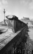 10.03.1978, Warszawa, Polska.
Plac Zamkowy w czasie przebudowy, z lewej Kolumna Zygmunta.
Fot. Jarosław Tarań, zbiory Ośrodka KARTA [78-114] 
