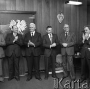 19.12.1979, Warszawa, Polska.
Pożegnanie redaktorów 