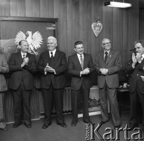 19.12.1979, Warszawa, Polska.
Pożegnanie redaktorów 