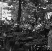 2.08.1979, Warszawa, Polska.
Pogrzeb prozaika i satyryka Stefana Wiecheckiego, pseudonim 