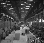 Lipiec 1980, Warszawa, Polska.
Huta Warszawa, walcownia metali kolorowych.
Fot. Jarosław Tarań, zbiory Ośrodka KARTA [80-23] 
