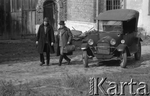 Lato 1980, Modlin, woj. Warszawa, Polska.
Twierdza Modlin jako twierdza w Magdeburgu w filmie Bohdana Poręby 