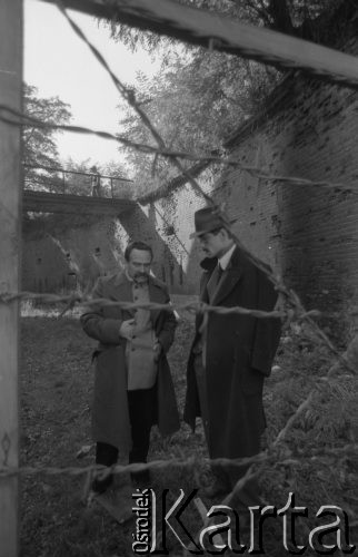 Lato 1980, Modlin, woj. Warszawa, Polska.
Twierdza Modlin jako twierdza w Magdeburgu - zdjęcia do filmu Bohdana Poręby 
