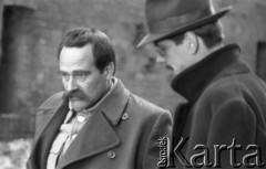 Lato 1980, Modlin, woj. Warszawa, Polska.
Twierdza Modlin jako twierdza w Magdeburgu - zdjęcia do filmu Bohdana Poręby 