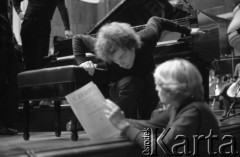2-19.10.1980, Warszawa, Polska.
X Międzynarodowy Konkurs Pianistyczny im. Fryderyka Chopina, laureat V nagrody Francuz Eric Berchot.
Fot. Jarosław Tarań, zbiory Ośrodka KARTA [80-13]