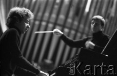 2-19.10.1980, Warszawa, Polska.
X Międzynarodowy Konkurs Pianistyczny im. Fryderyka Chopina, laureat V nagrody Francuz Eric Berchot.
Fot. Jarosław Tarań, zbiory Ośrodka KARTA [80-13]