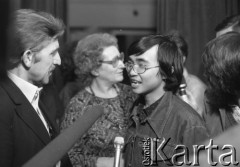 2-19.10.1980, Warszawa, Polska.
X Międzynarodowy Konkurs Pianistyczny im. Fryderyka Chopina, laureat I nagrody - Dang Thai Son z Wietnamu.
Fot. Jarosław Tarań, zbiory Ośrodka KARTA [80-13]