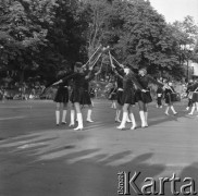 1983, Koszalin, Polska
Festiwal Orkiestr Dętych Ochotniczych Straży Pożarnych, występy.
Fot. Jarosław Tarań, zbiory Ośrodka KARTA [83-9] 

