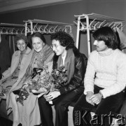 18-19.11.1985, Warszawa, Polska.
XI Międzynarodowy Konkurs Pianistyczny im. Fryderyka Chopina, drugi od lewej siedzi laureat V nagrody - Jean-Marc Luisada z Francji.
Fot. Jarosław Tarań, zbiory Ośrodka KARTA [85-58]