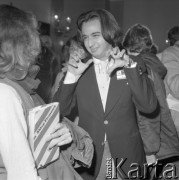 16.10.1985, Warszawa, Polska.
XI Międzynarodowy Konkurs Pianistyczny im. Fryderyka Chopina, Marc Laforet z Francji, laureat II nagrody.
Fot. Jarosław Tarań, zbiory Ośrodka KARTA [85-54] 
