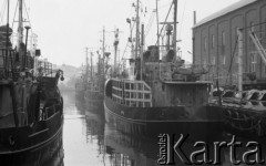 Maj 1987, Ustka, Polska
Przedsiębiorstwo Połowów 