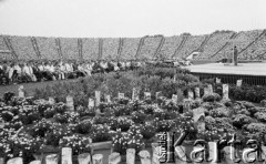 Sierpień 1989, Warszawa, Polska.
Stadion Dziesięciolecia, Międzynarodowy Kongres Świadków Jehowy.
Fot. Jarosław Tarań, zbiory Ośrodka KARTA [89-27] 
