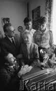 9.09.1989, Warszawa, Polska.
Pani Bytnarowa 