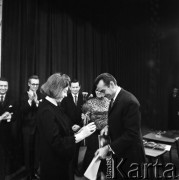 27.05.1968, Warszawa, Polska.
Uroczystość wręczenia Nagród Artystycznych 