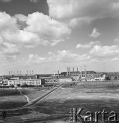 1968, Warszawa, Polska.
Huta Warszawa. Widok z góry na hutę.
Fot. Jarosław Tarań, zbiory Ośrodka KARTA