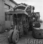 1968, Zabrze, woj. katowickie, Polska.
Załoga Budownictwa Urządzeń Gazowniczych 