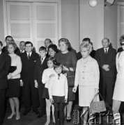 Październik 1968, Polska. 
Uroczystość odznaczenia Oderem Odrodzenia Polski obywatela Pietrzaka.
Fot. Jarosław Tarań, zbiory Ośrodka KARTA