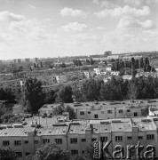 16.08.1968, Warszawa, Polska.
Żoliborz. Widok z dachu domu przy ulicy Słowackiego.
Fot. Jarosław Tarań, zbiory Ośrodka KARTA