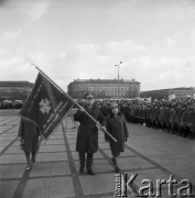 20.10.1968, Warszawa, Polska.
Plac Zwycięstwa (obecnie Piłsudskiego). Uroczyste nadanie imienia 