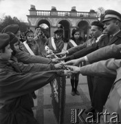 20.10.1968, Warszawa, Polska.
Plac Zwycięstwa (obecnie Piłsudskiego). Uroczyste nadanie imienia 