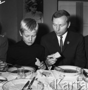 Wrzesień 1968, Warszawa, Polska.
Uroczystości związane z ustanowieniem przez Ministra Obrony Narodowej odznaki 