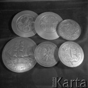 11.03.1963, Warszawa, Polska.
Monety w Mennicy Państwowej.
Fot. Jarosław Tarań, zbiory Ośrodka KARTA [63-168]

