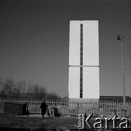 1969, Warszawa, Polska.
Osiedle Za Żelazną Bramą podczas budowy.
Fot. Jerzy Mąkowski, zbiory Fundacji Ośrodka KARTA