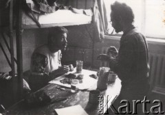 Grudzień 1981- styczeń 1982, Białołęka k/Warszawy, Polska.
Działacze opozycji i 