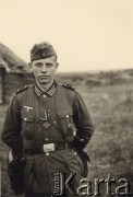 1941-1942, ZSRR.
Herbert Joost podczas walk na froncie wschodnim.
Fot. NN, zbiory Ośrodka KARTA, zdjęcia z kolekcji Herberta Joosta udostępnił Krzysztof Kuczyński.

