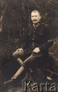 1919-1939, Krasnystaw, Lubelskie woj., Polska
Grzegorz Kościuk, od kwietnia 1919 pracownik Policji Państwowej w Krasnymstawie, od 1930 przodownik PP; zamordowany w Twerze w roku 1940.
Fot. NN, zbiory Ośrodka KARTA, udostępnił Krzysztof Kościuk.

