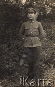 Lata 20-te, Krasnystaw, woj. Lublin, Polska
Grzegorz Kościuk, od kwietnia 1919 pracownik Policji Państwowej w Krasnymstawie.
Fot. NN, zbiory Ośrodka KARTA, udostępnił Krzysztof Kościuk.

