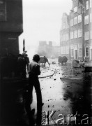 3.05.1982, Gdańsk, Polska.
Stan wojenny - walki uliczne podczas niezależnej manifestacji, zorganizowanej przez podziemne struktury NSZZ 