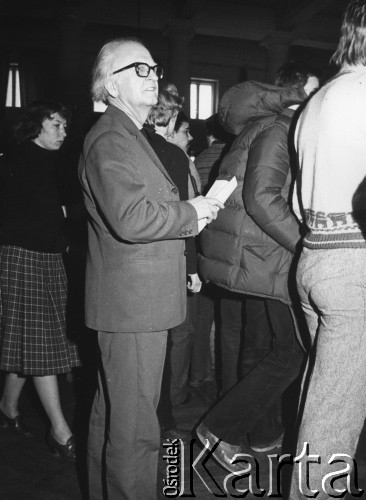Luty 1981, Warszawa, Polska.
Strajk okupacyjny Studentów SGGW domagających się rejestracji Niezależnego Zrzeszenia Studentów.
Fot. NN, kolekcja NZS SGGW, zbiory Ośrodka KARTA, udostępnili Ryszard Marszałek i Jerzy Boruc