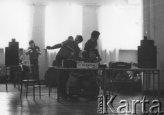 Luty 1981, Warszawa, Polska.
Strajk okupacyjny Studentów SGGW domagających się rejestracji Niezależnego Zrzeszenia Studentów.
Fot. NN, kolekcja NZS SGGW, zbiory Ośrodka KARTA, udostępnili Ryszard Marszałek i Jerzy Boruc