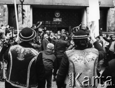 10.01.1981, Warszawa, Polska.
Złożenie wniosku o rejestrację NSZZ 