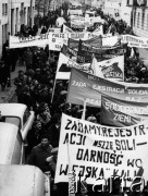 10.01.1981, Warszawa, Polska.
Złożenie wniosku o rejestrację NSZZ 