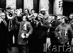 10.01.1981, Warszawa, Polska.
Złożenie wniosku o rejestrację NSZZ 