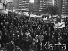10.01.1981, Warszawa, Polska.
Złożenie wniosku o rejestrację NSZZ 