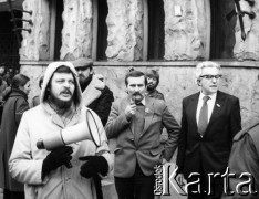 10.01.1981, Warszawa, Polska.
Złożenie wniosku o rejestrację NSZZ 